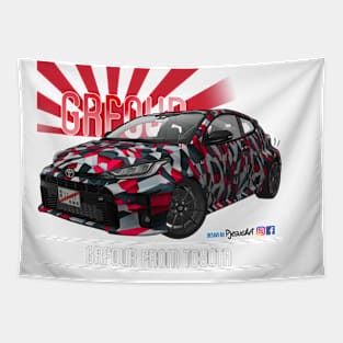 Toyota GRFOUR GR Camouflage Tapestry