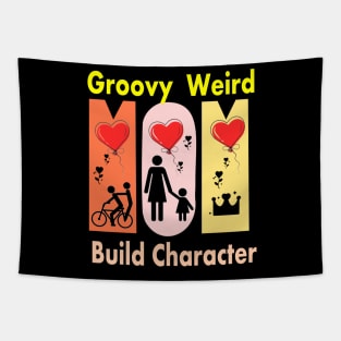 Groovy Weird Moms Build Character Tapestry