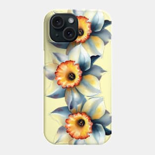 Golden Blossoms of Spring Phone Case