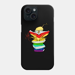 Grumpy Chicken Reader Phone Case