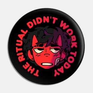 Demon Boy Cute Pin