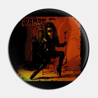 Bop Pills And Juvenile Delinquency The Cramps High-Octane Tee Pin