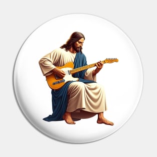 Jesus Play Tele Pin