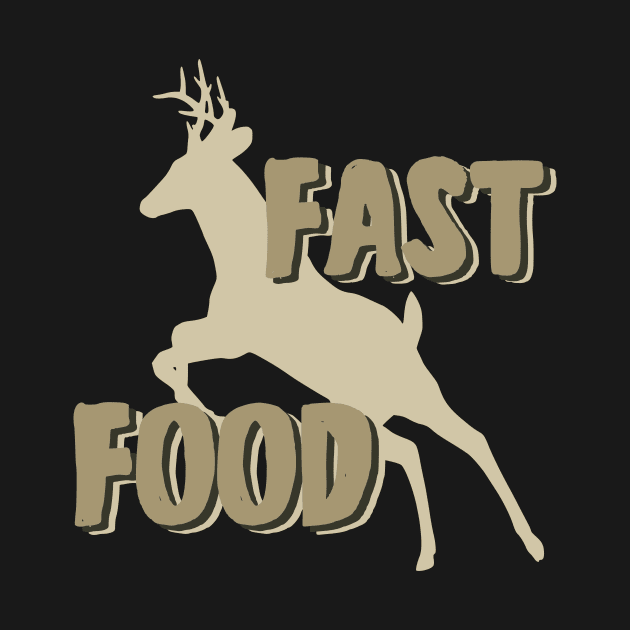 fast food deer hunting by YEBYEMYETOZEN