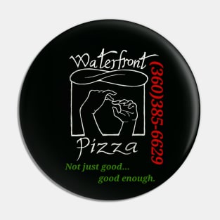 Waterfront pizza hoodie Pin