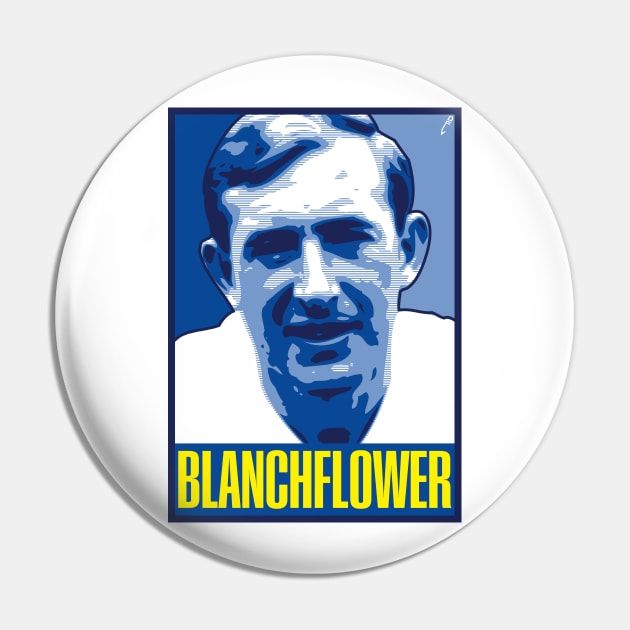 Blanchflower Pin by DAFTFISH