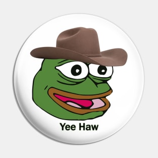 Pepe Yee Haw Pin