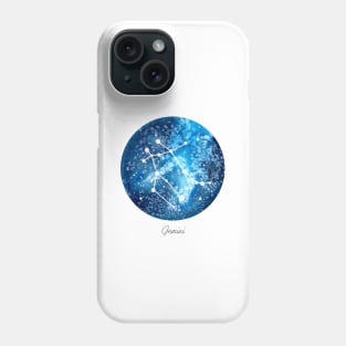 Gemini Constellation | Star Sign | Watercolor Phone Case