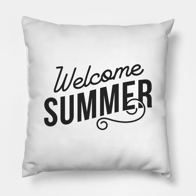 Welcome Summer Pillow by LR_Collections