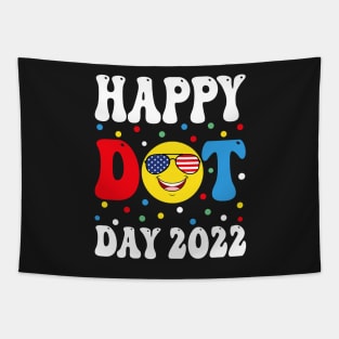 Happy Dot Day 2022 International dot day Kids Tapestry