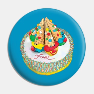 Fool Clown Cake - Softcore Pin