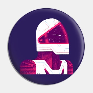 Space Man Pin