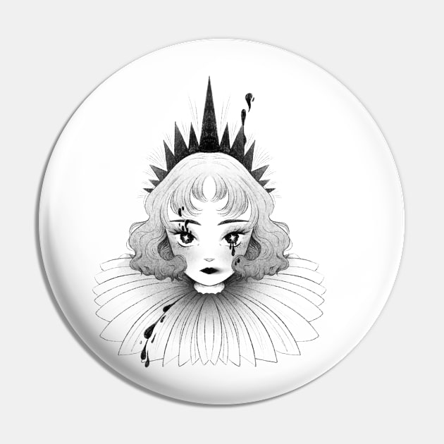 Clown girl Pin by Maho-Do