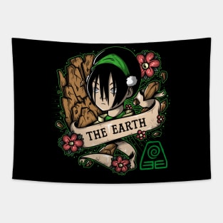 Earth Tattoo Tapestry