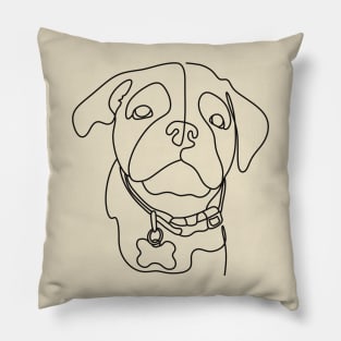 Bulldog puppy lovers Pillow