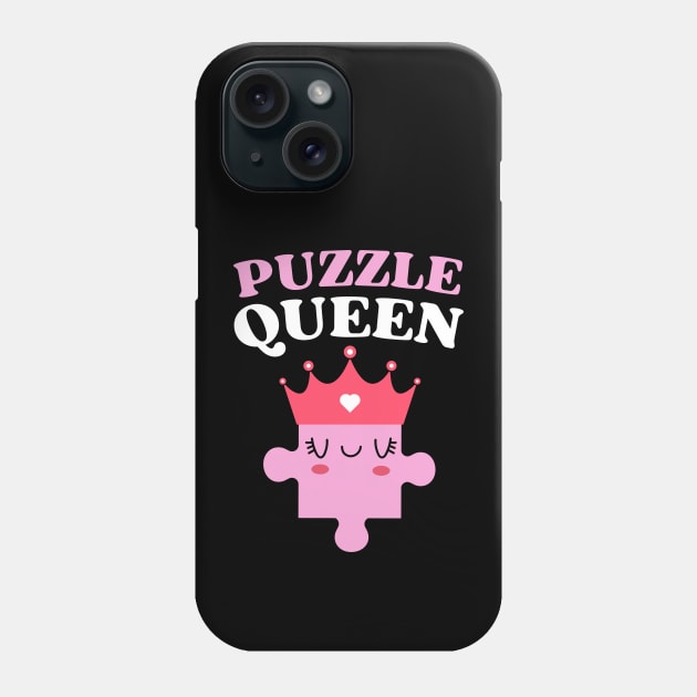 Jigsaw Puzzle Queen Phone Case by Illustradise