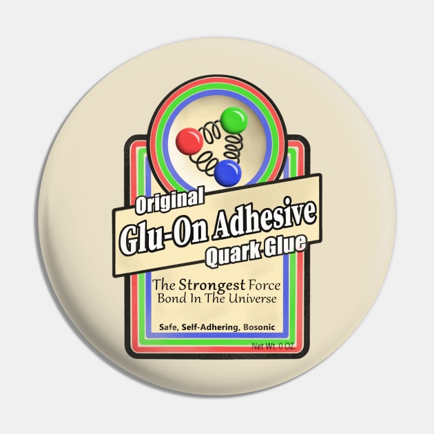 Gluon Adhesive Pin by weirdsphere