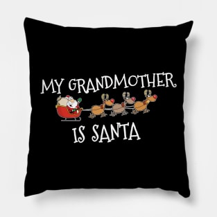 Matching family Christmas outfit Grandmother Pillow