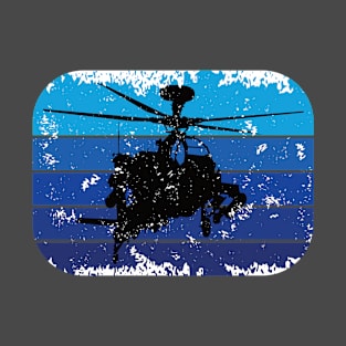 Helicopter Vintage Style T-Shirt