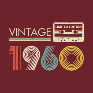 Vintage 1960 Limited Edition Cassette T-Shirt