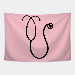 stethoscope sticker Tapestry