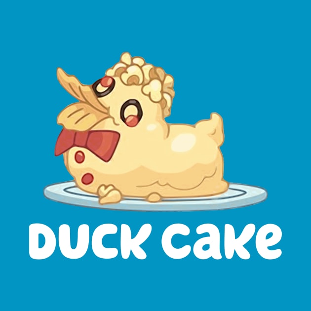 Bluey Duck Cake by StebopDesigns
