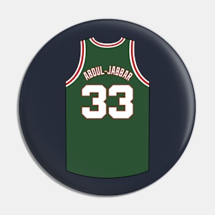 Kareem Abdul Jabbar Milwaukee Jersey Qiangy Pin