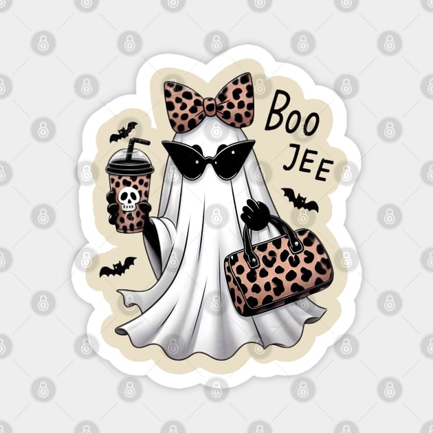 Boo-Jee Ghost Fun Halloween Magnet by UrbanLifeApparel