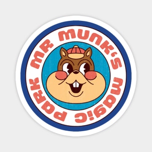 Mr Munks Magic Park Emblem Magnet