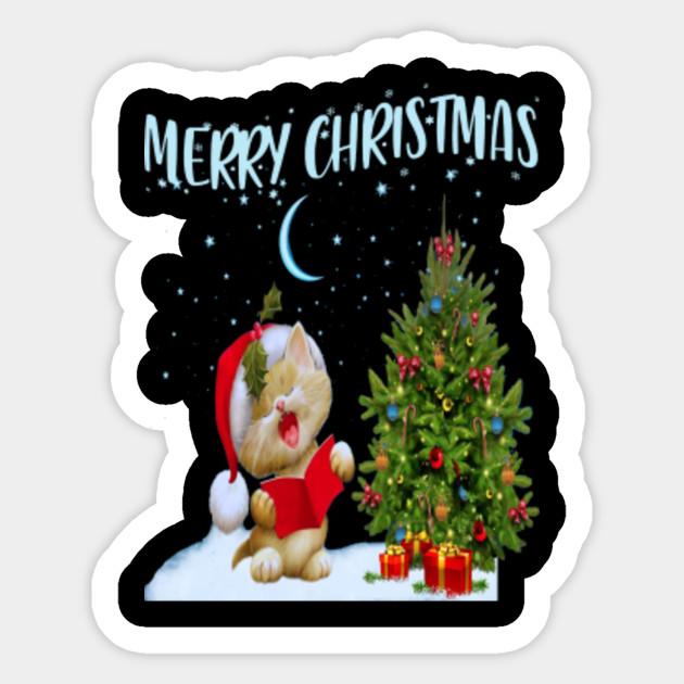 Merry Christmas Singing Cats Fs8 T Shirt Merry Christmas
