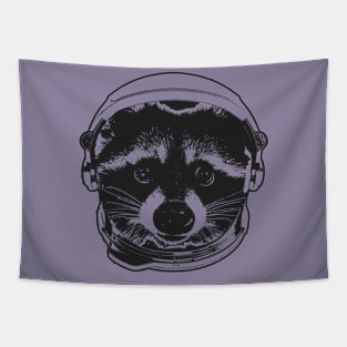 Astronaut Raccoon Tapestry