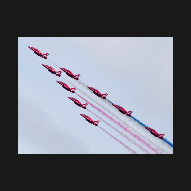 Red Arrows - 2015 Display Tails by captureasecond