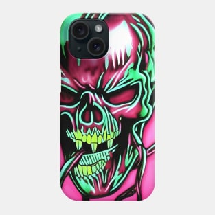 Horror skull Phone Case