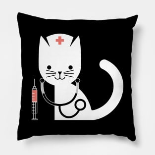 Cute Cat Nurse Pillow