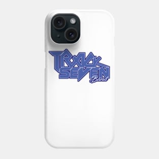 Royal Blue Track Seven Band Phone Case