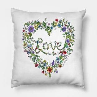 LOVE! (in full colour) Pillow