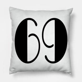 Number 69 Pillow