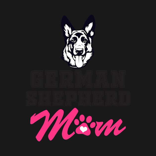 Disover German Shepherd mom - German Shepherd Moms - T-Shirt