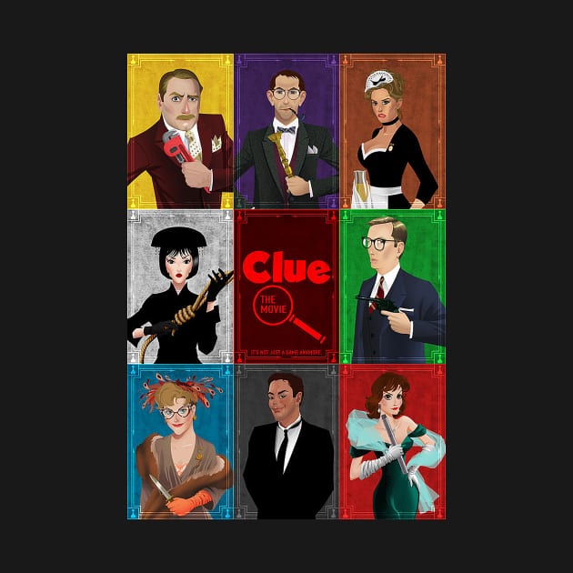 clue horror by Van Bouten Design