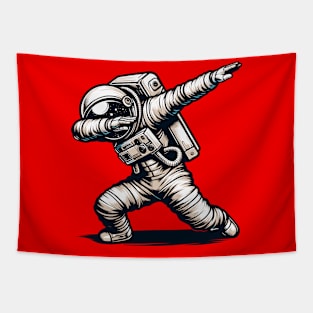 Astronaut Dab Tapestry