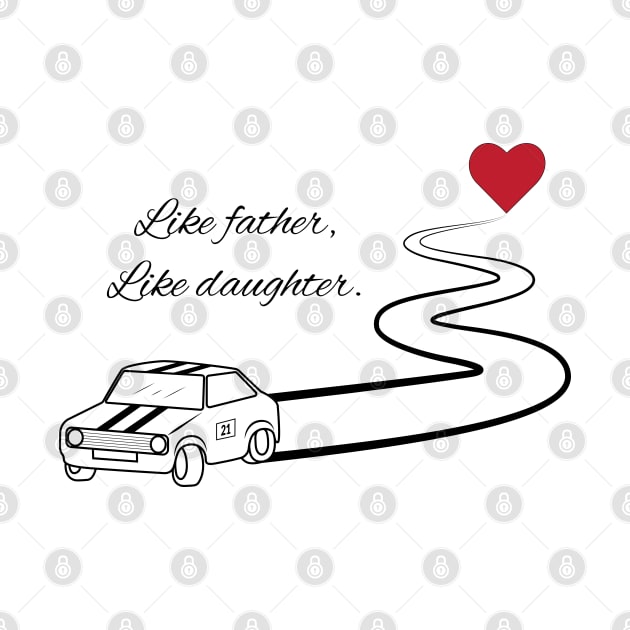 Like father, like daughter. by Teesagor