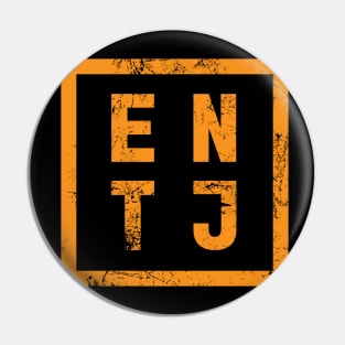 ENTJ Extrovert Personality Type Pin