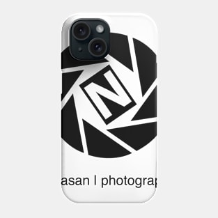 Nsan photo logo black Phone Case