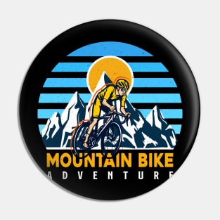 mountain bike adventure Pin