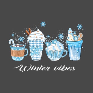 Winter Vibes Coffee T-Shirt