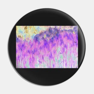 Purple Reeds 4-Available As Art Prints-Mugs,Cases,Duvets,T Shirts,Stickers,etc Pin