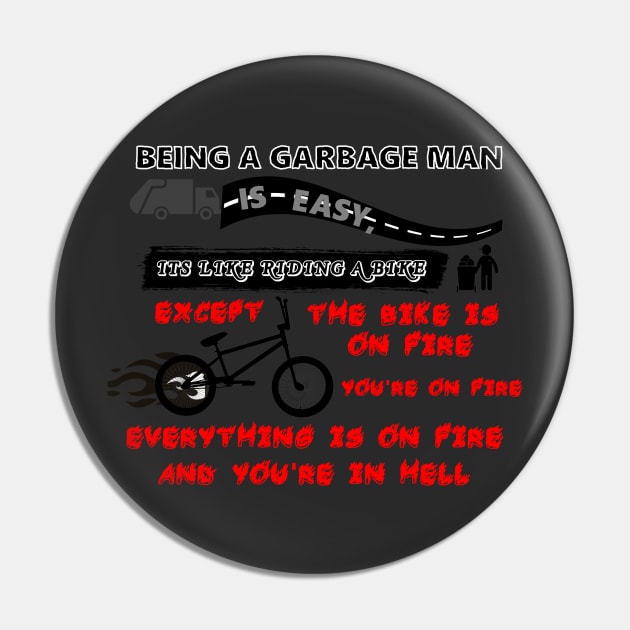 Every Thing is on Fire Pin by ShadowTalon666