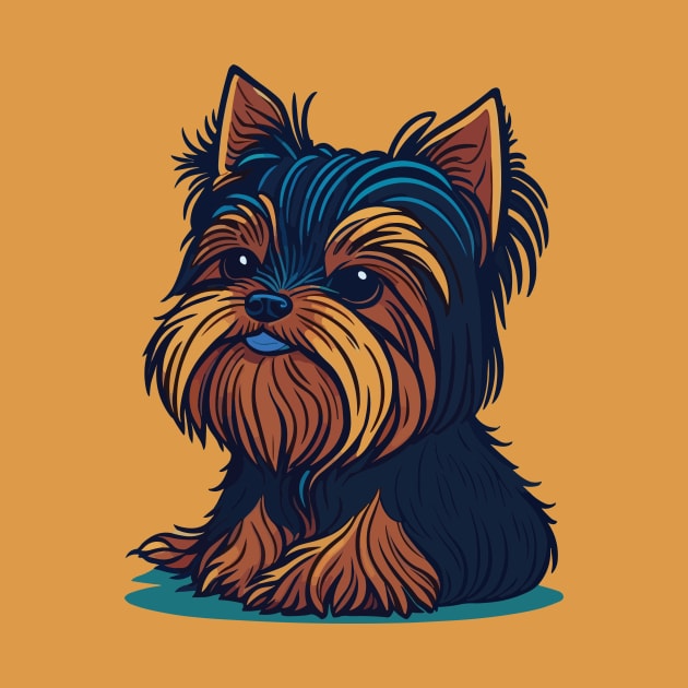 Yorkshire Terrier Portrait by SpriteGuy95