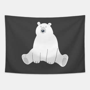 Charming Polar Bear Tapestry