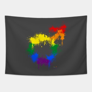 Rainbow XY Tapestry